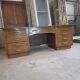 Bureau ministre XXL en chêne , 220 × 95 cm