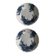 Set of two plates in English porcelain by Johnson Bros.
