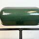 Lampe de Banque Vintage en Émail Vert de BUR, 1930s