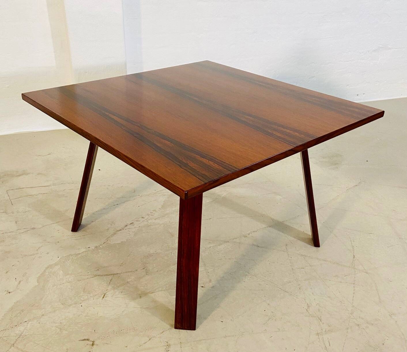 Vintage Danish mid-century rosewood coffee table