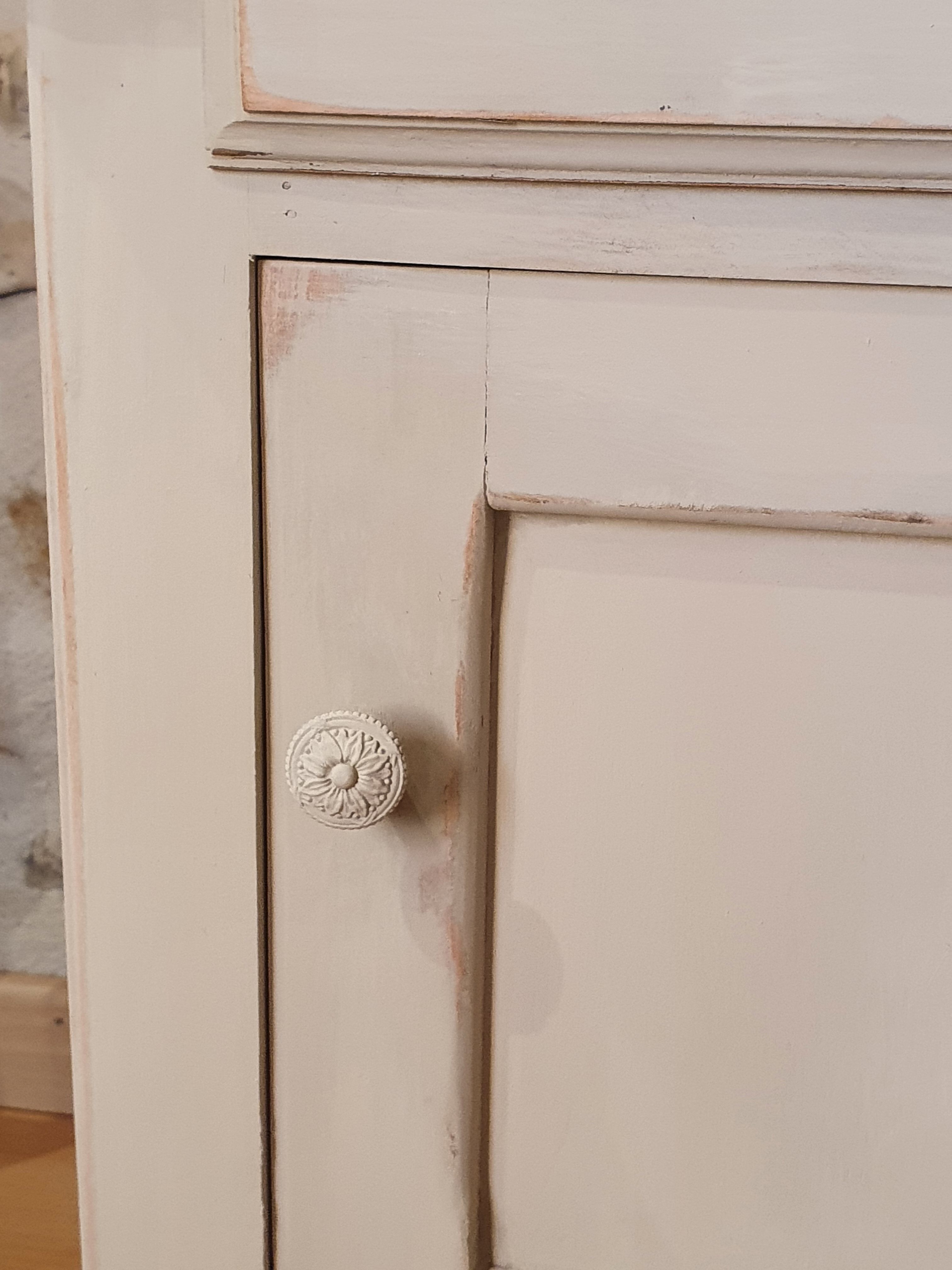 Vintage bedside table