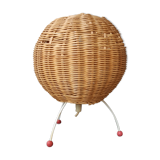 Wicker lamp