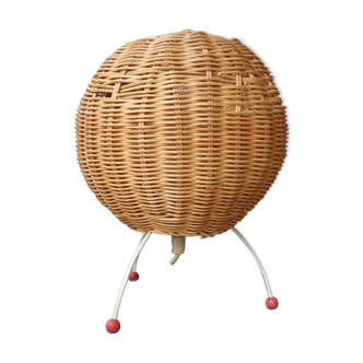 Wicker lamp