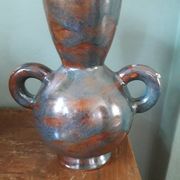 Very original vintage vase in the shape of an amphora