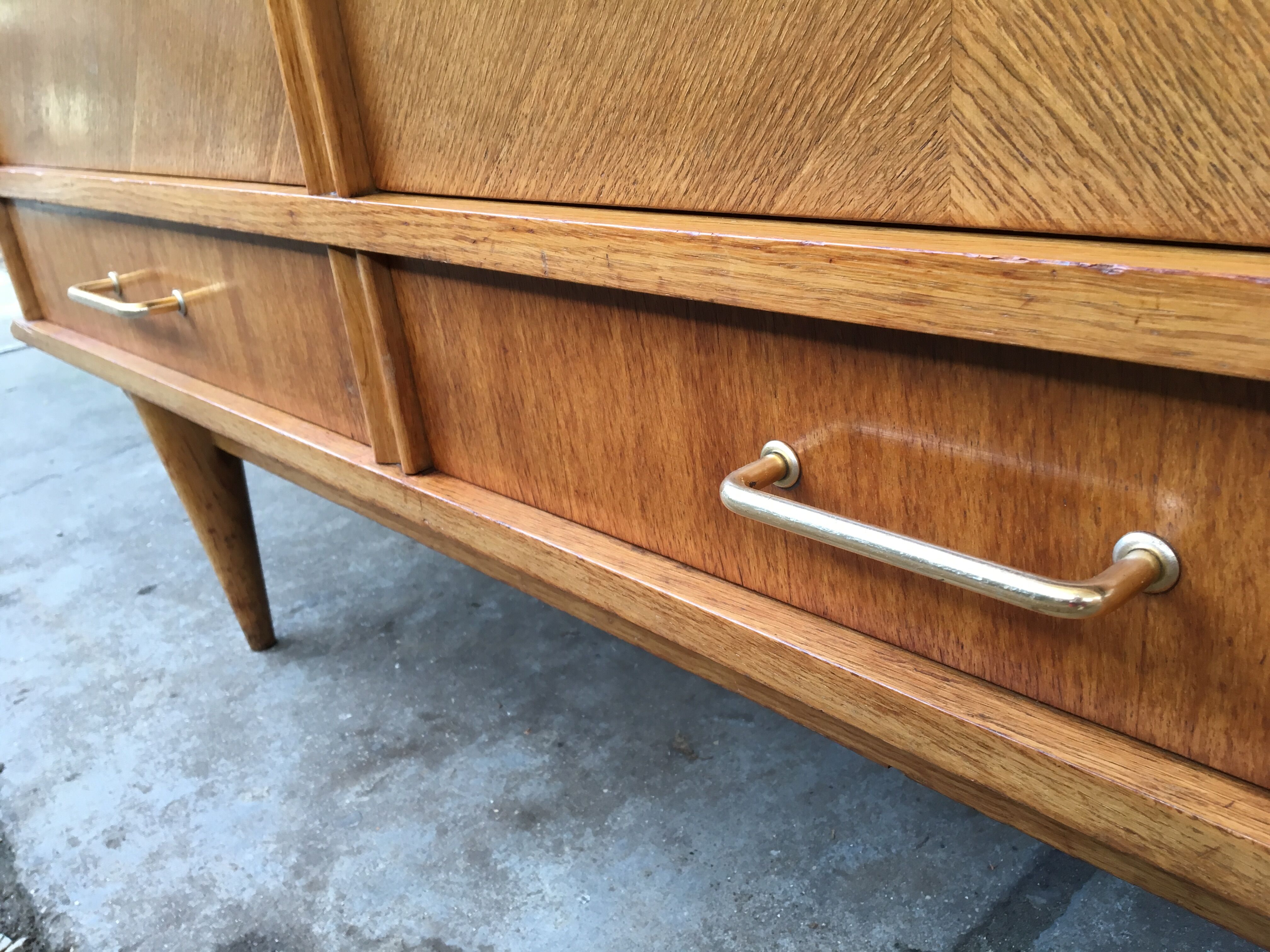 Enfilade chêne vintage