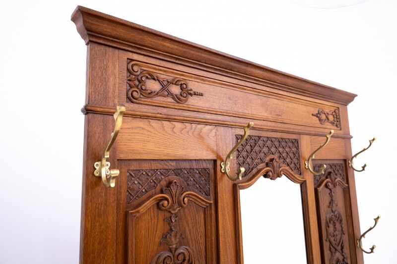 Hallway wardrobe, France, circa 1910.