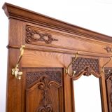 Hallway wardrobe, France, circa 1910.