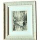 Painting signed frey? – etching – orientalist, oasis – period 1930