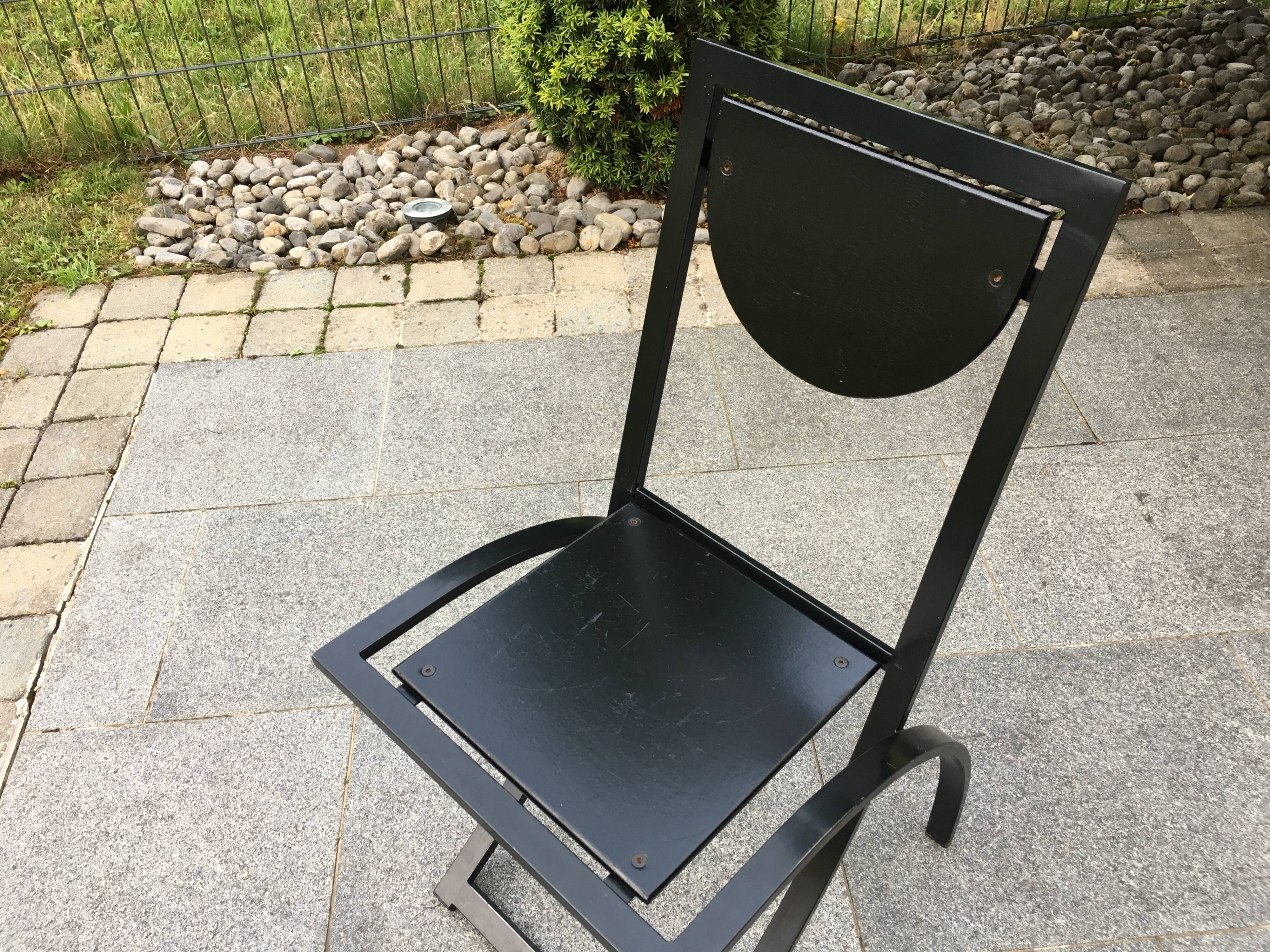 Set of 6 Sinus Dining Chairs by Karl Friedrich Forster 80s