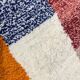 Handmade pure wool rug with traditional colourful patterns 1.5/2.5 m