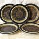 5 plates Kosmos Arabia Finland series