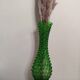Vase with green spikes from Italy, vintage 60s