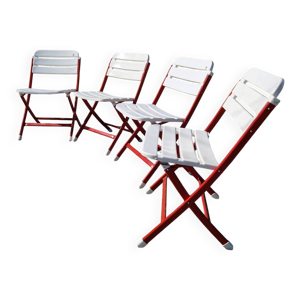 Lot de 4 chaises pliantes
