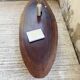 Table basse années 50 plateau bois exotique XXL