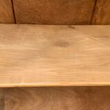 Parisian art deco buffet walnut brut massive 1920