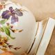 Porcelain ball lamp