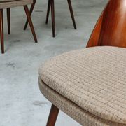 Set of 4 chairs by Antonin Suman for Tatra Nabytok 1960