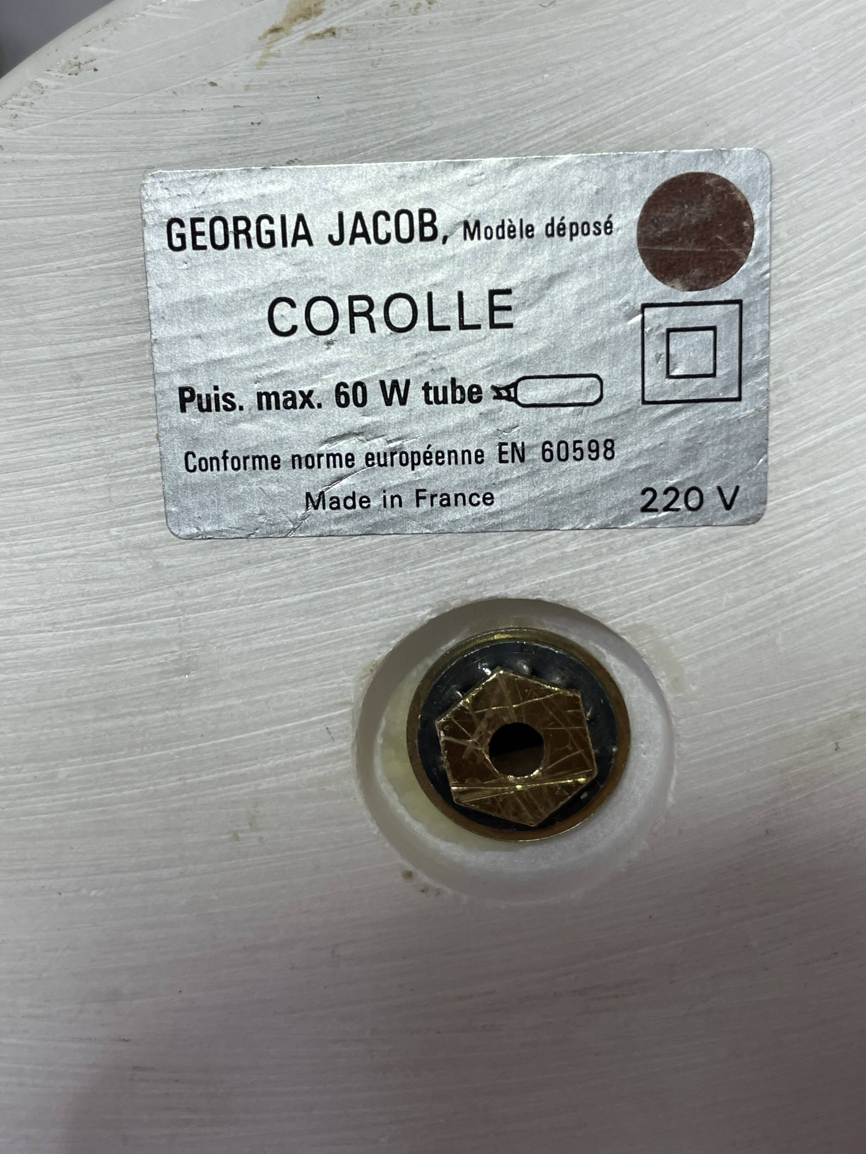 Vintage Corolle lamp by Giorgia Jacob