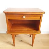 Vintage teak bedside table