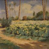 Paysage signé Armando Bezzi années 1920