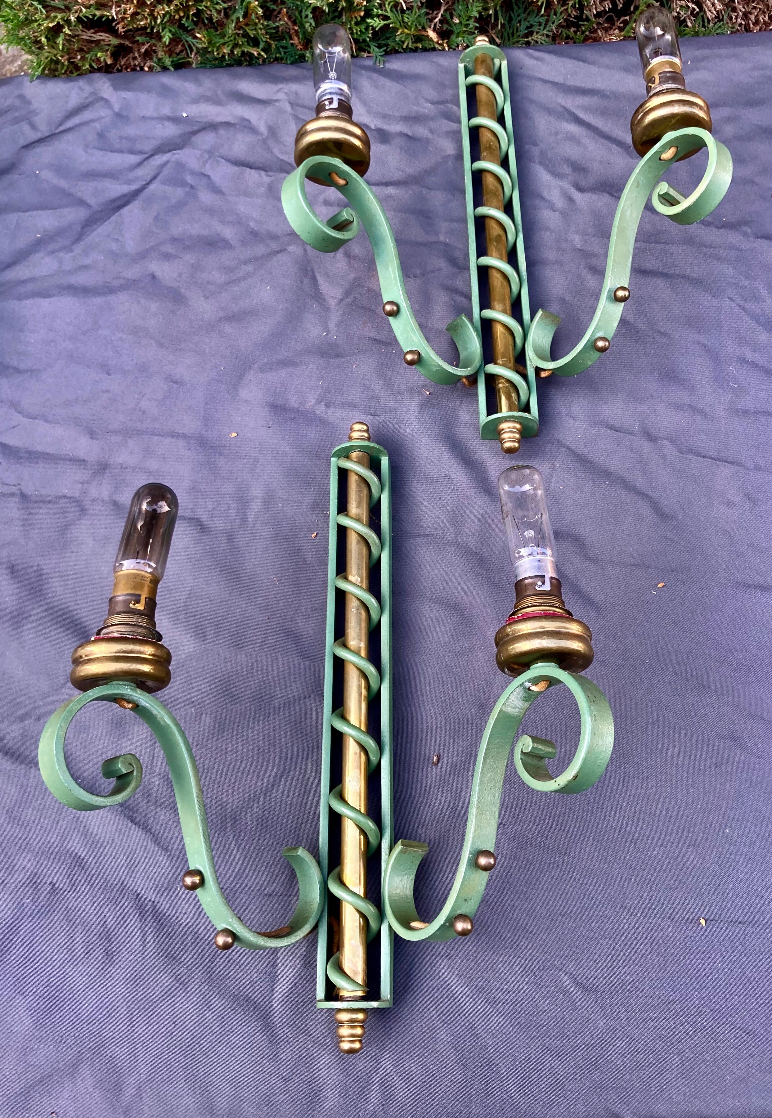 Pair of wall lamps 1940/1950