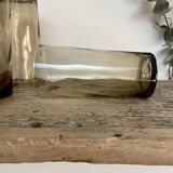 4 twisted smoked glasses