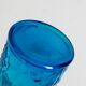 Italian bottle in blue glass, 60s