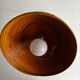 Large rattan pendant light from the 1970s.