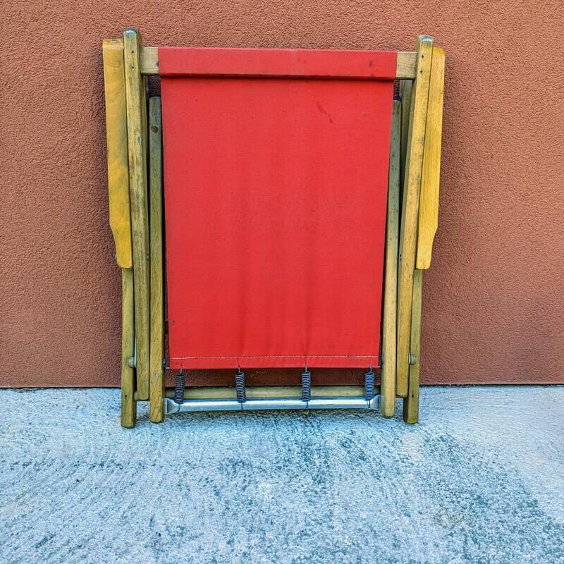 1950s folding armchair