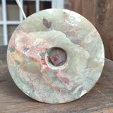 Vase mounted in lamp