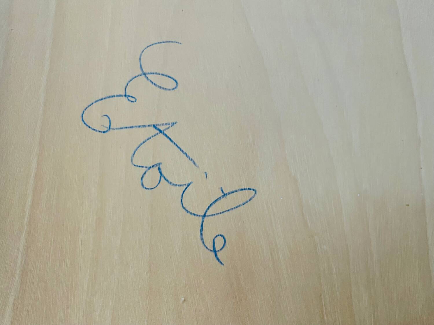 Vintage sideboard from 1962, signed