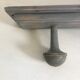 Patinated wooden coot rack