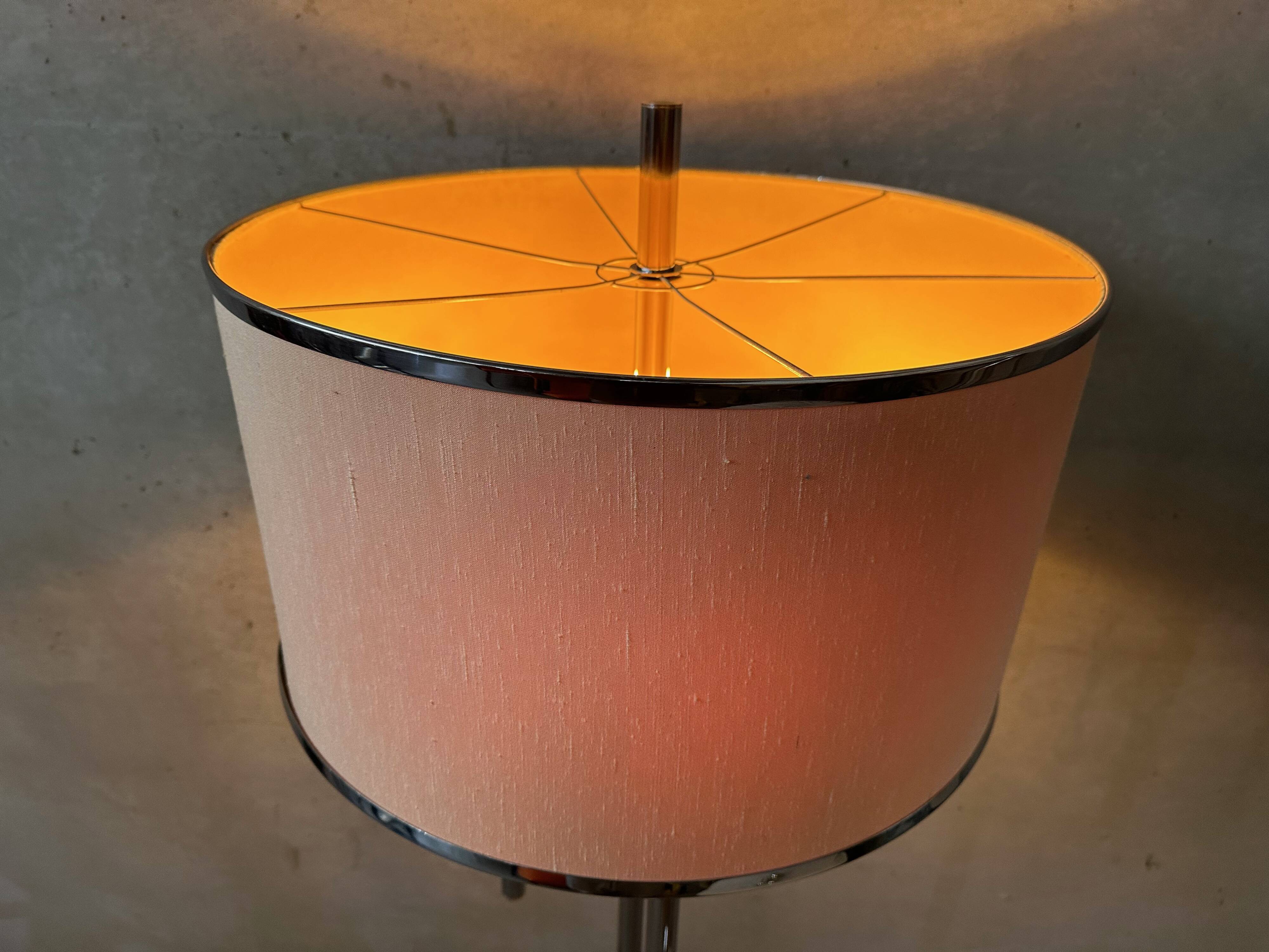 Vintage floor lamp (with or without shade) – Sciolari