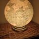 Globle around the 1930s on aluminum base