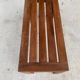Vintage solid wood bench 80x35cm