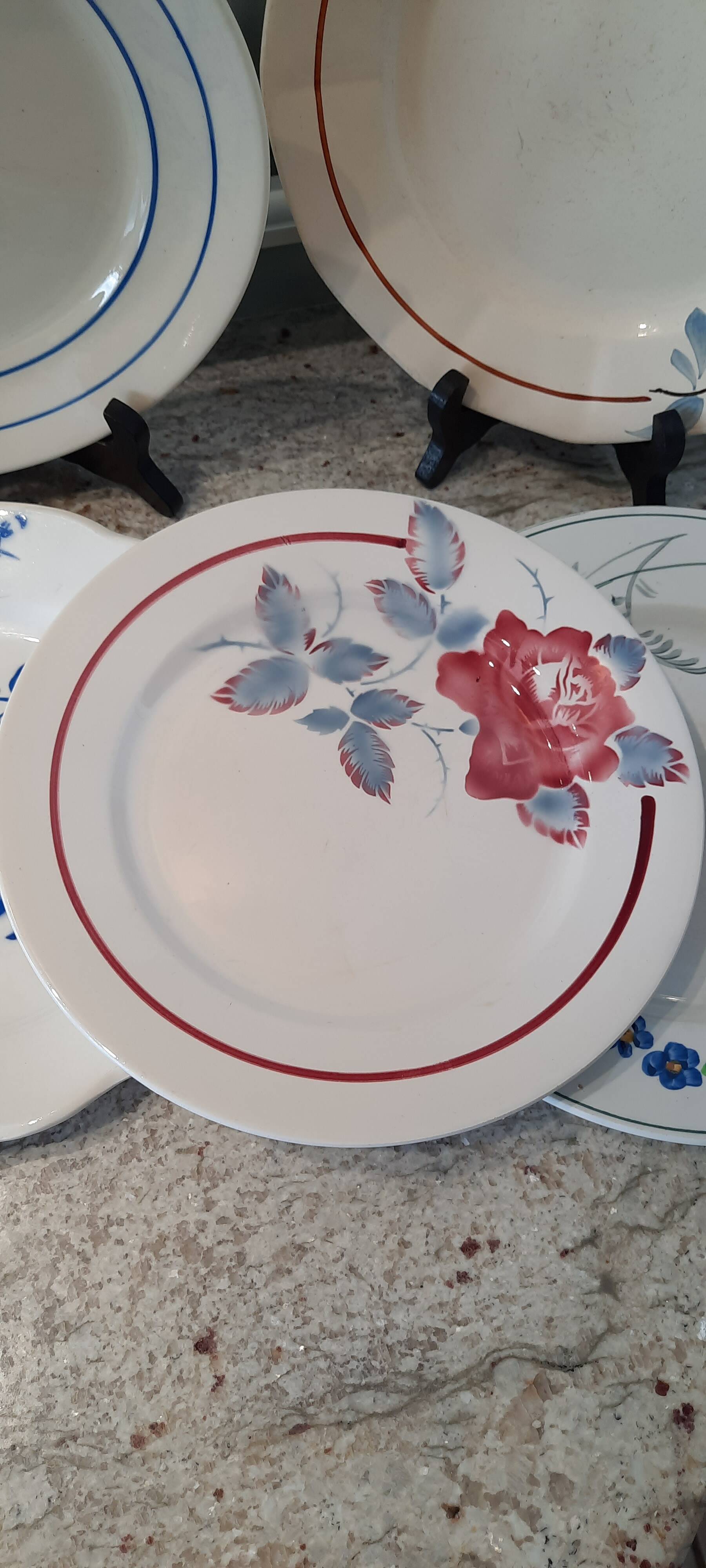 Mismatched old flat plates