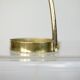 Red brass lamp 50's
