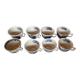 Lot de 8 tasses Anglaises  vintage