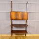 Danish wall system in Rio Poul Cadovius rosewood 1960