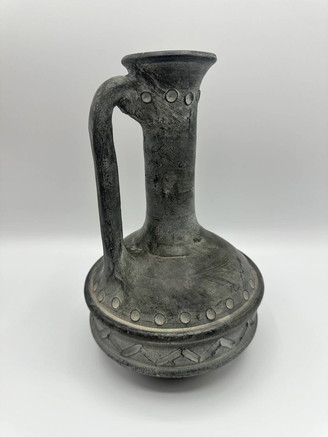 Vintage Parthenon vase Spain – brutalist ceramic – model 74 – piece
