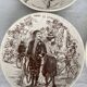 Set 6 assiettes thème Vélo manufacture St Clément