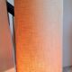 Vintage ceramic floor lamp with its lampshade
