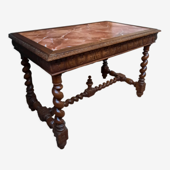 Table bureau style Louis XIII