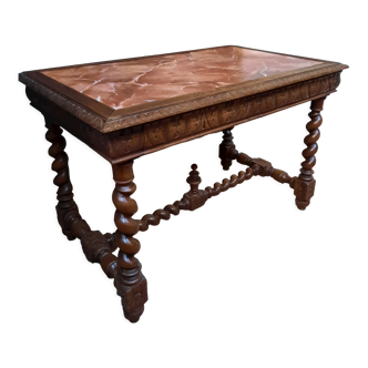 Table desk style Louis XIII