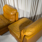 Vintage leather armchair