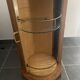 Rotating wooden bar cart from the 1950s.