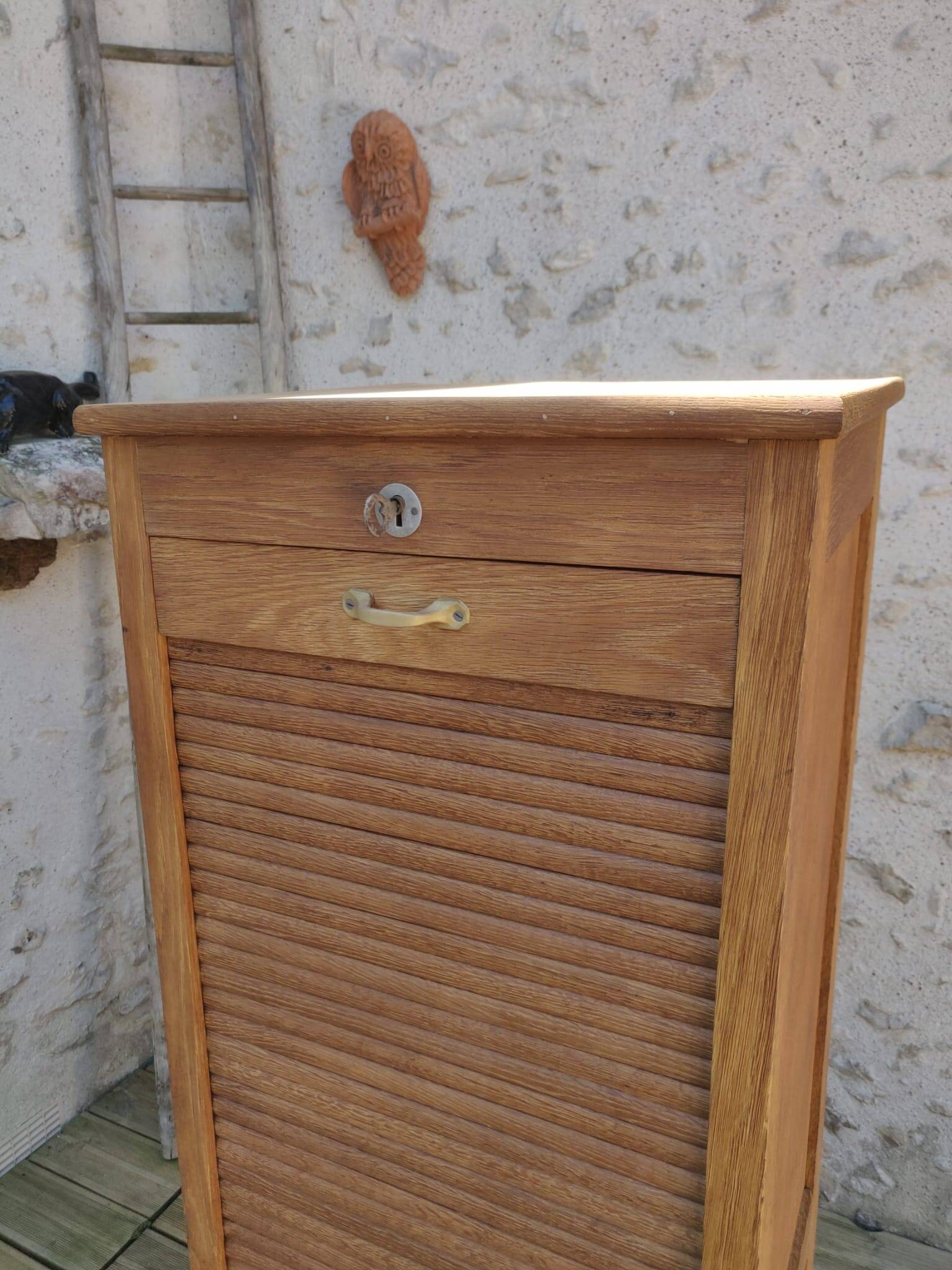 Old restored filing cabinet