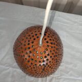 Openwork suspension in wood