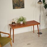 Side table compass legs Czechoslovakia Dievozpracujici mahogany