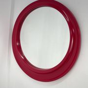 1980's Italian Round Wall Mirror 77cm